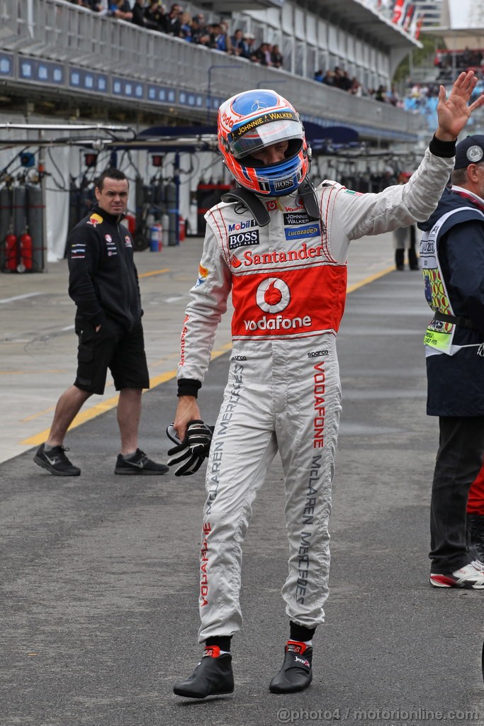 GP AUSTRALIA, 17.03.2013- Qualifiche, Jenson Button (GBR) McLaren Mercedes MP4-28 