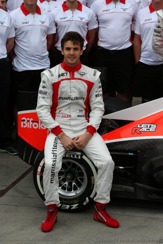 GP AUSTRALIA, 17.03.2013- Jules Bianchi (FRA) Marussia F1 Team MR02 