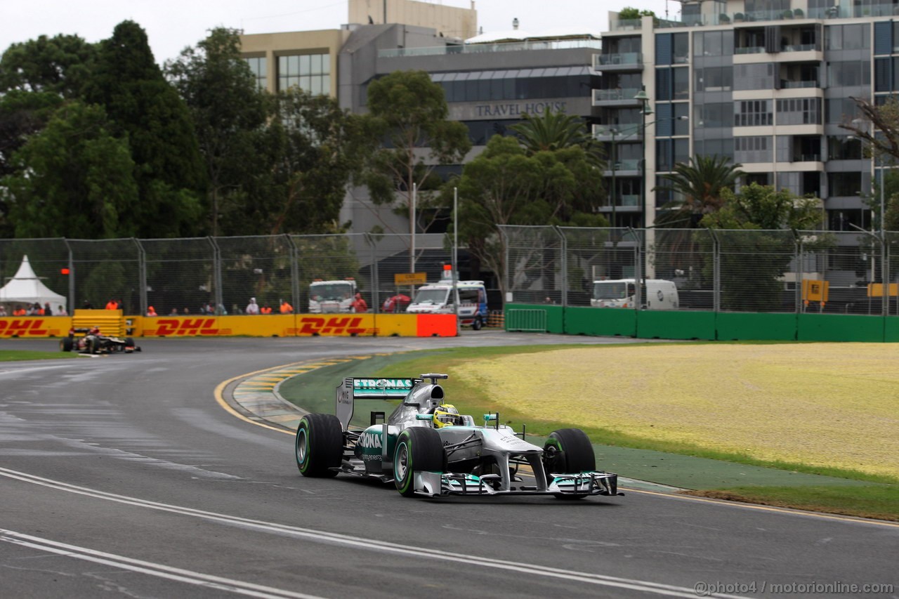 GP AUSTRALIA, 17.03.2013- Qualifiche,Nico Rosberg (GER) Mercedes AMG F1 W04 