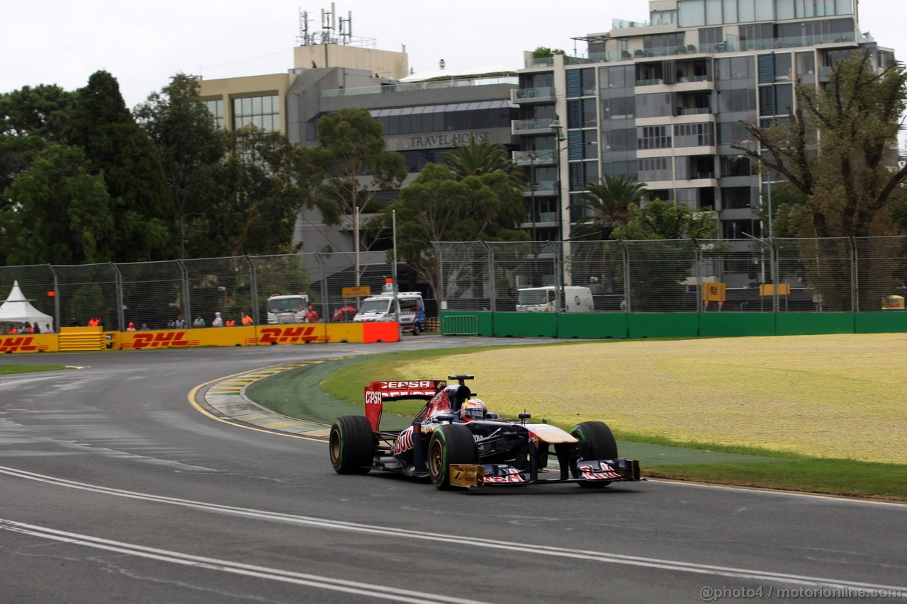 GP AUSTRALIA, 17.03.2013- Qualifiche, Jean-Eric Vergne (FRA) Scuderia Toro Rosso STR8 