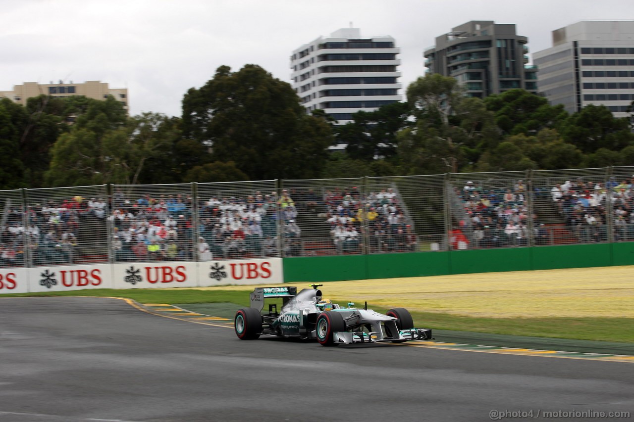 GP AUSTRALIA, 17.03.2013- Qualifiche, Lewis Hamilton (GBR) Mercedes AMG F1 W04 