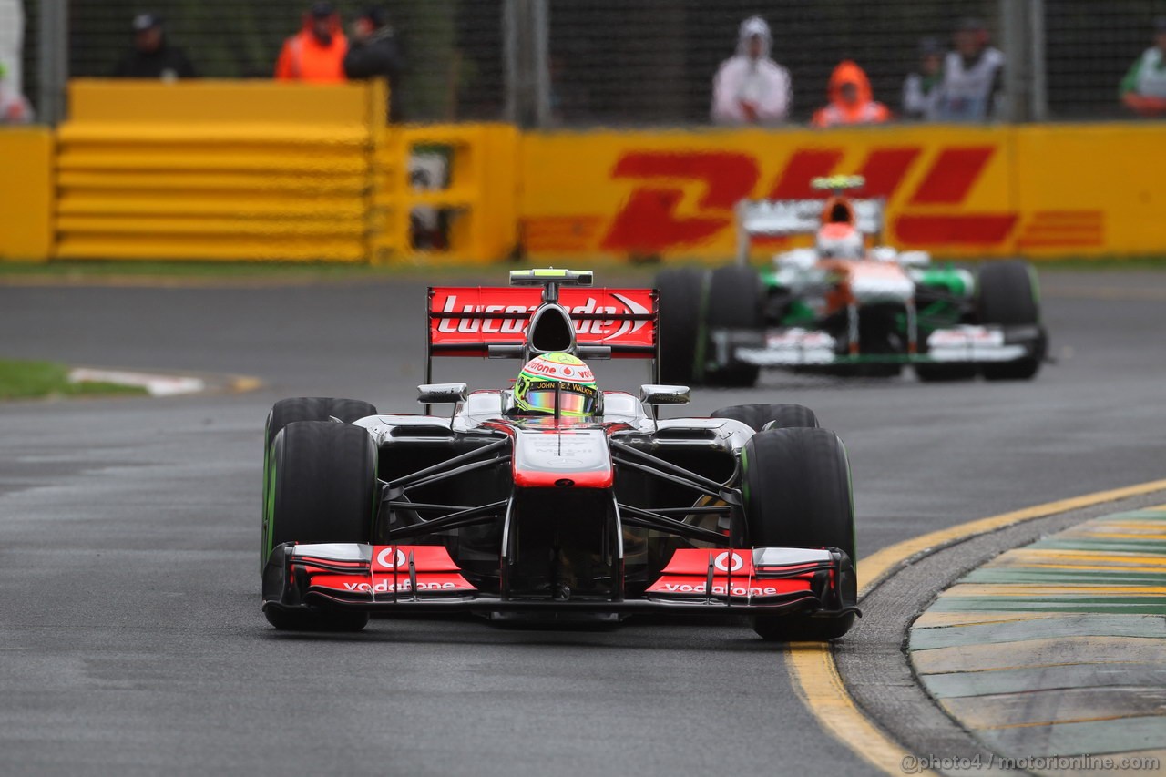 GP AUSTRALIA, 17.03.2013- Qualifiche, Sergio Perez (MEX) McLaren MP4-28 