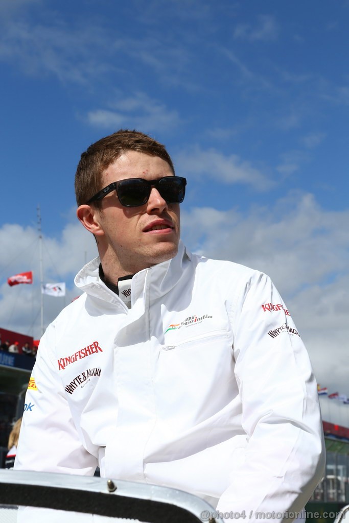 GP AUSTRALIA, 17.03.2013- Paul di Resta (GBR) Sahara Force India F1 Team VJM06 