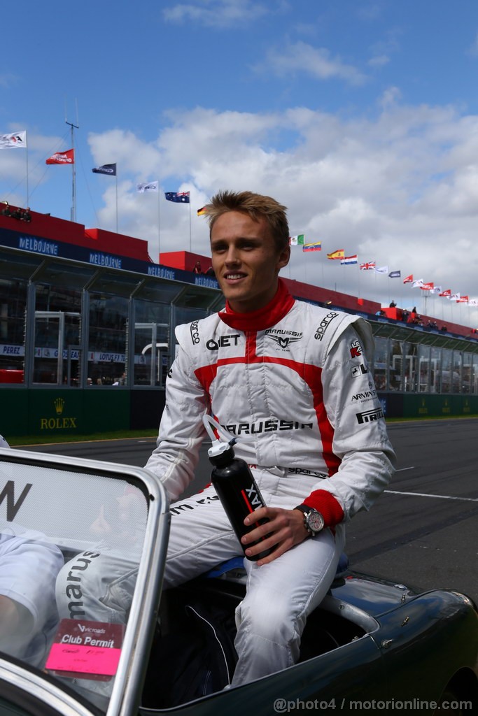 GP AUSTRALIA, 17.03.2013- Max Chilton (GBR), Marussia F1 Team MR02 