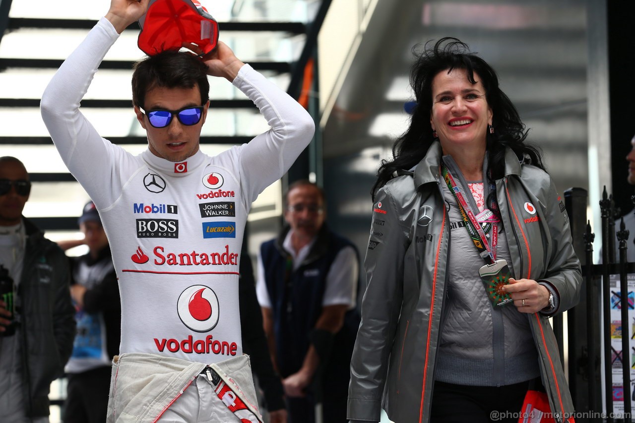 GP AUSTRALIA, 17.03.2013- Sergio Perez (MEX) McLaren MP4-28 