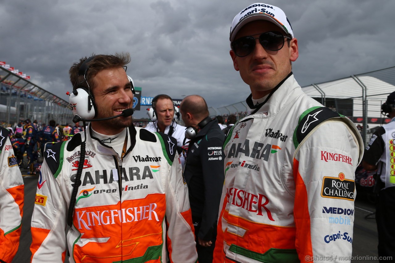 GP AUSTRALIA, 17.03.2013- Gara, Adrian Sutil (GER), Sahara Force India F1 Team VJM06 