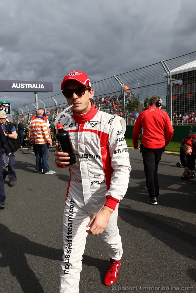 GP AUSTRALIA, 17.03.2013- Gara, Jules Bianchi (FRA) Marussia F1 Team MR02 