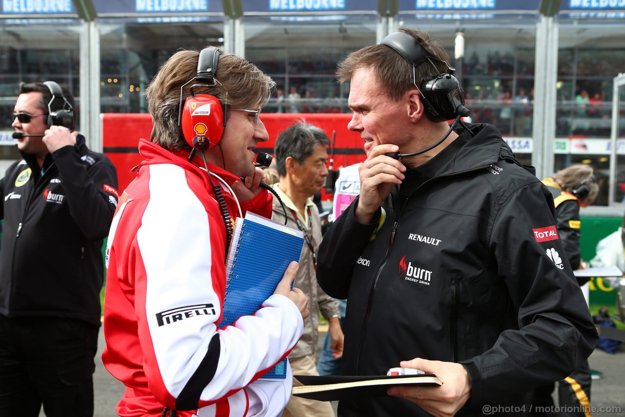 GP AUSTRALIA, 17.03.2013- Gara, Pat Fry (GBR), Technical Director (Chassis), Ferrari 