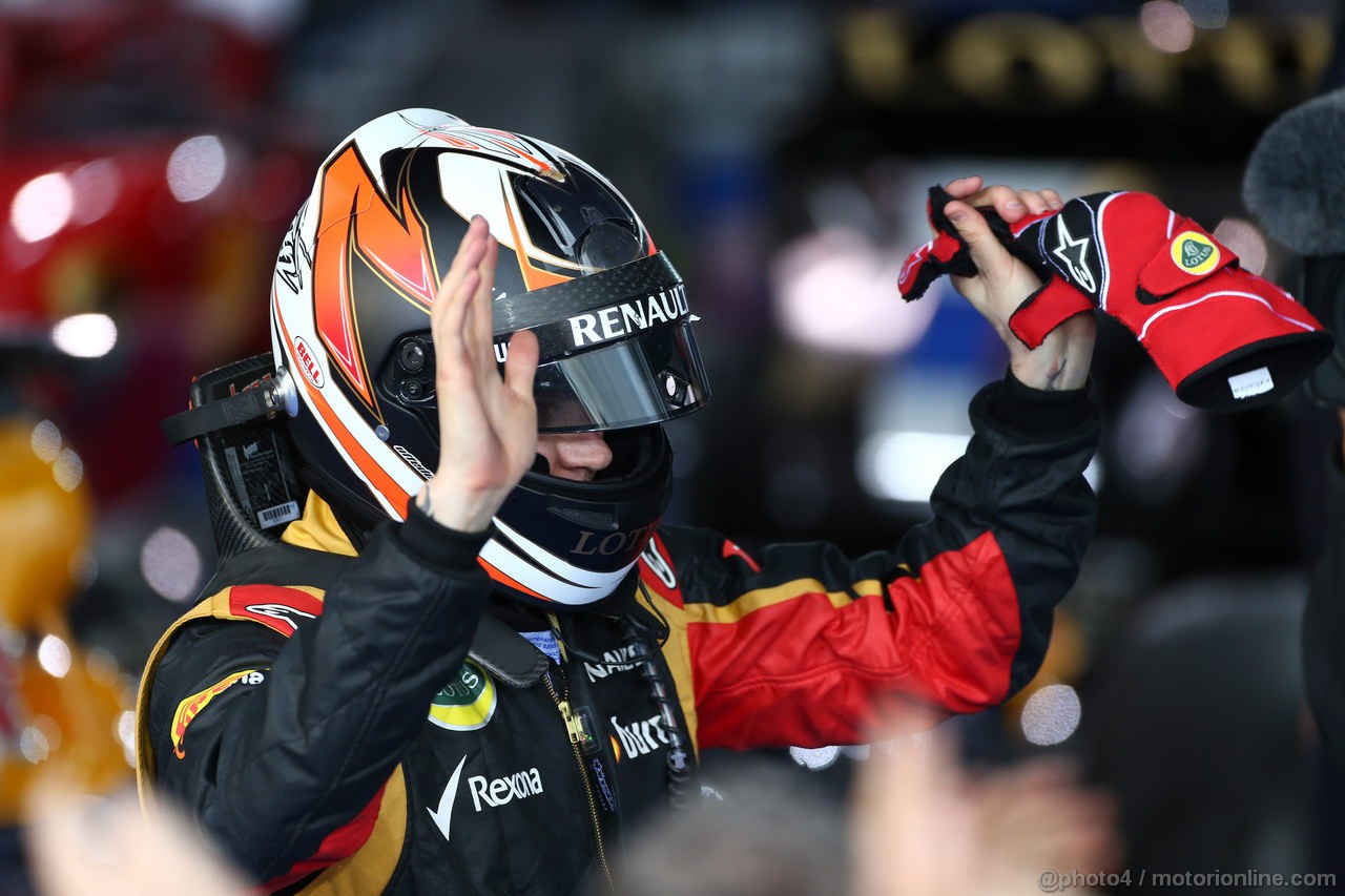 GP AUSTRALIA, 17.03.2013- Gara, Kimi Raikkonen (FIN) Lotus F1 Team E21 vincitore