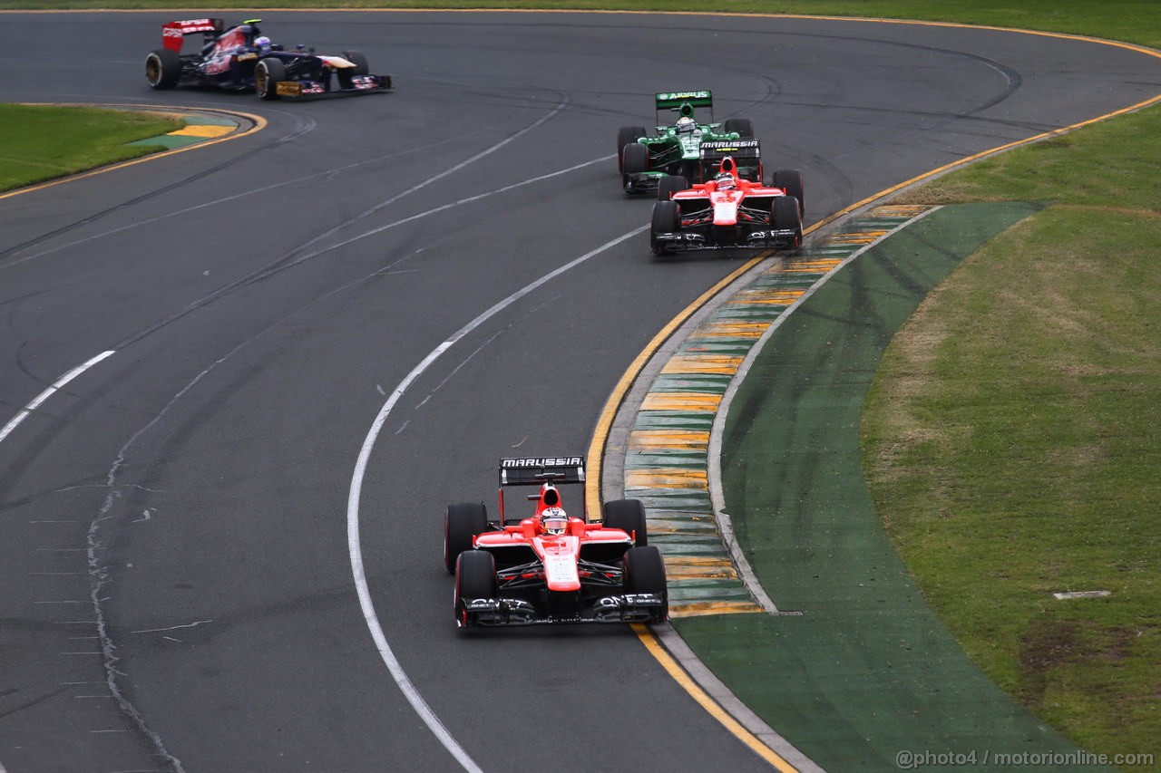 GP AUSTRALIA, 17.03.2013- Gara, Max Chilton (GBR), Marussia F1 Team MR02 