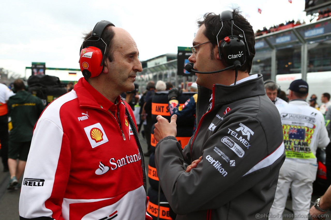 GP AUSTRALIA, 17.03.2013- Gara, Luca Mamorini (ITA) Ferrari Head of Engine e Electronics Department