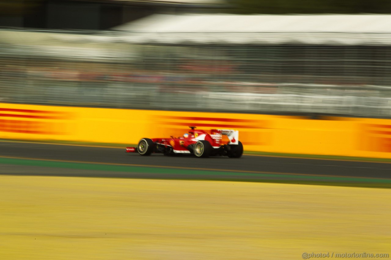 GP AUSTRALIA, 17.03.2013- Gara, Fernando Alonso (ESP) Ferrari F138 