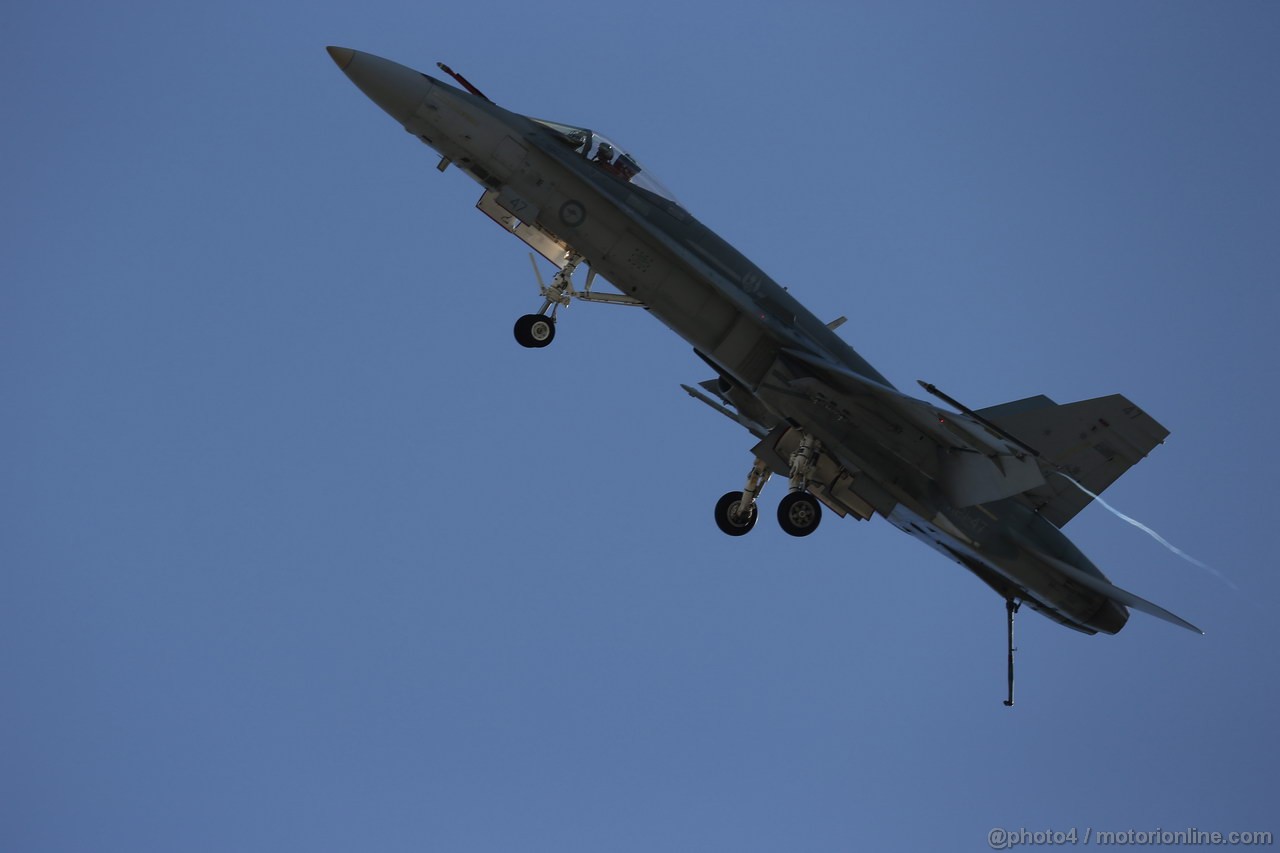 GP AUSTRALIA, 17.03.2013- Gara, Air Display