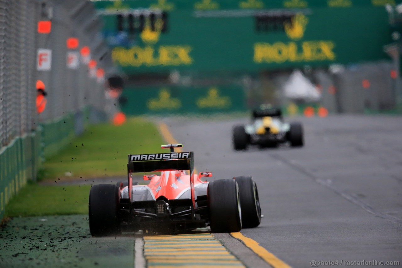 GP AUSTRALIA, 17.03.2013- Gara, Max Chilton (GBR), Marussia F1 Team MR02 