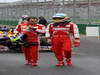 GP AUSTRALIA, 17.03.2013- Qualifiche, Felipe Massa (BRA) Ferrari F138 e Fernando Alonso (ESP) Ferrari F138 