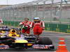 GP AUSTRALIA, 17.03.2013- Qualifiche, Felipe Massa (BRA) Ferrari F138 e Fernando Alonso (ESP) Ferrari F138