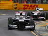 GP AUSTRALIA, 17.03.2013- Qualifiche, Valtteri Bottas (FIN), Williams F1 Team FW35 davanti a Nico Hulkenberg (GER) Sauber F1 Team C32 