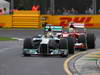 GP AUSTRALIA, 17.03.2013- Qualifiche, Nico Rosberg (GER) Mercedes AMG F1 W04 e Felipe Massa (BRA) Ferrari F138 