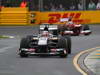 GP AUSTRALIA, 17.03.2013- Qualifiche, Nico Hulkenberg (GER) Sauber F1 Team C32 davanti a Fernando Alonso (ESP) Ferrari F138 