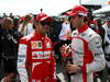 GP AUSTRALIA, 17.03.2013- Felipe Massa (BRA) Ferrari F138 e Jules Bianchi (FRA) Marussia F1 Team MR02 