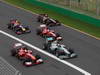 GP AUSTRALIA, 17.03.2013- Gara, Start of the race, Felipe Massa (BRA) Ferrari F138 e Lewis Hamilton (GBR) Mercedes AMG F1 W04 