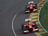 GP AUSTRALIA, 17.03.2013- Gara, Felipe Massa (BRA) Ferrari F138 davanti a Fernando Alonso (ESP) Ferrari F138 