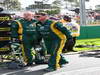 GP AUSTRALIA, 17.03.2013- Gara, Mechanics Caterham