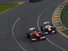 GP AUSTRALIA, 17.03.2013- Gara, Fernando Alonso (ESP) Ferrari F138 overtakes Adrian Sutil (GER), Sahara Force India F1 Team VJM06