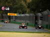 GP AUSTRALIA, 17.03.2013- Gara, Sergio Perez (MEX) McLaren MP4-28 e Sebastian Vettel (GER) Red Bull Racing RB9