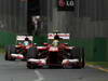 GP AUSTRALIA, 17.03.2013- Gara, Felipe Massa (BRA) Ferrari F138 davanti a Fernando Alonso (ESP) Ferrari F138 