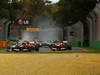 GP AUSTRALIA, 17.03.2013- Gara, Start of the race, Lewis Hamilton (GBR) Mercedes AMG F1 W04 e Felipe Massa (BRA) Ferrari F138 