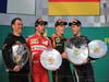 GP AUSTRALIA, 17.03.2013- Gara, Kimi Raikkonen (FIN) Lotus F1 Team E21 vincitore, secondo Fernando Alonso (ESP) Ferrari F138 e terzo Sebastian Vettel (GER) Red Bull Racing RB9 