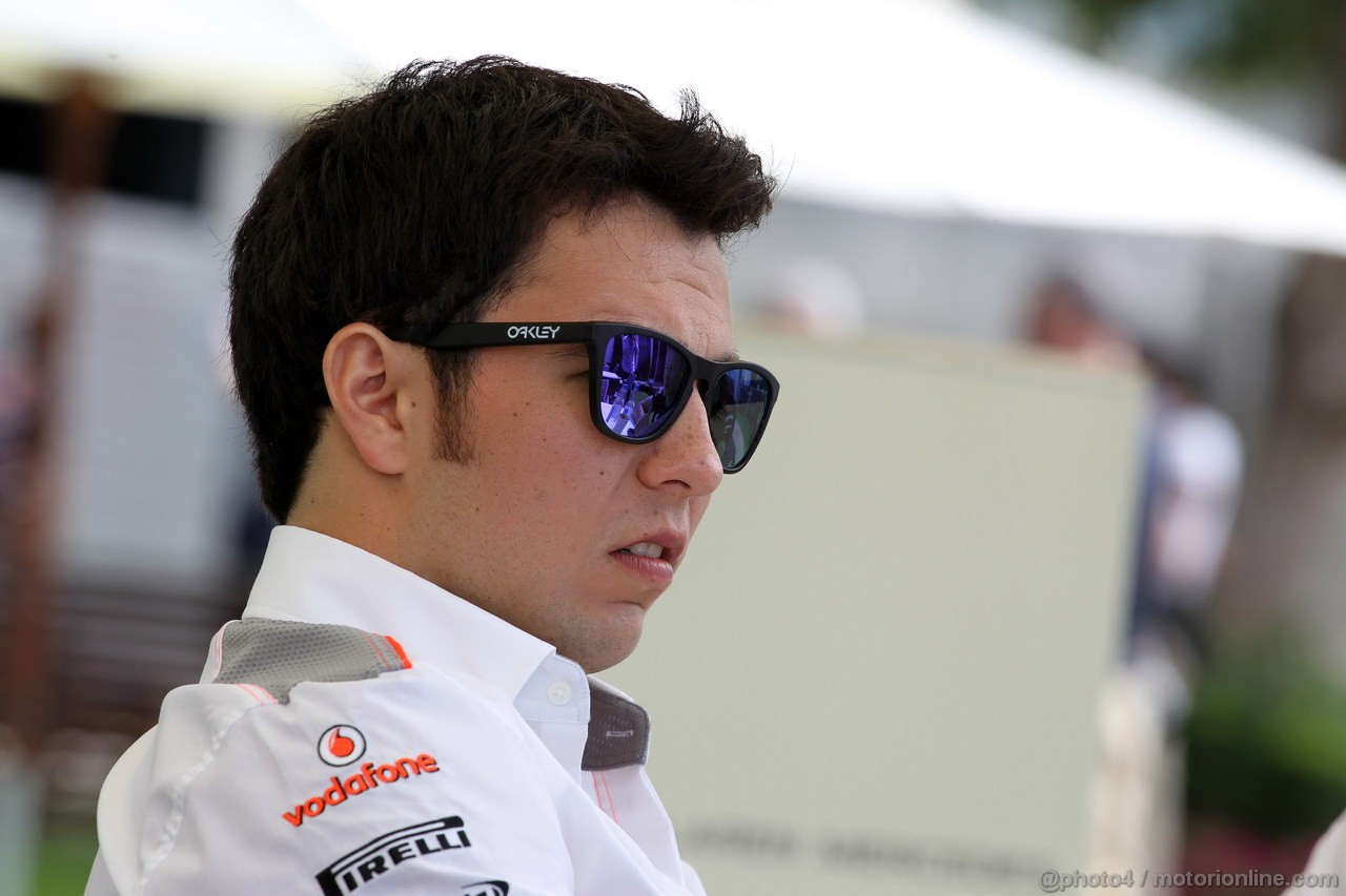 GP AUSTRALIA, 13.03.2013- Sergio Perez (MEX) McLaren MP4-28 
