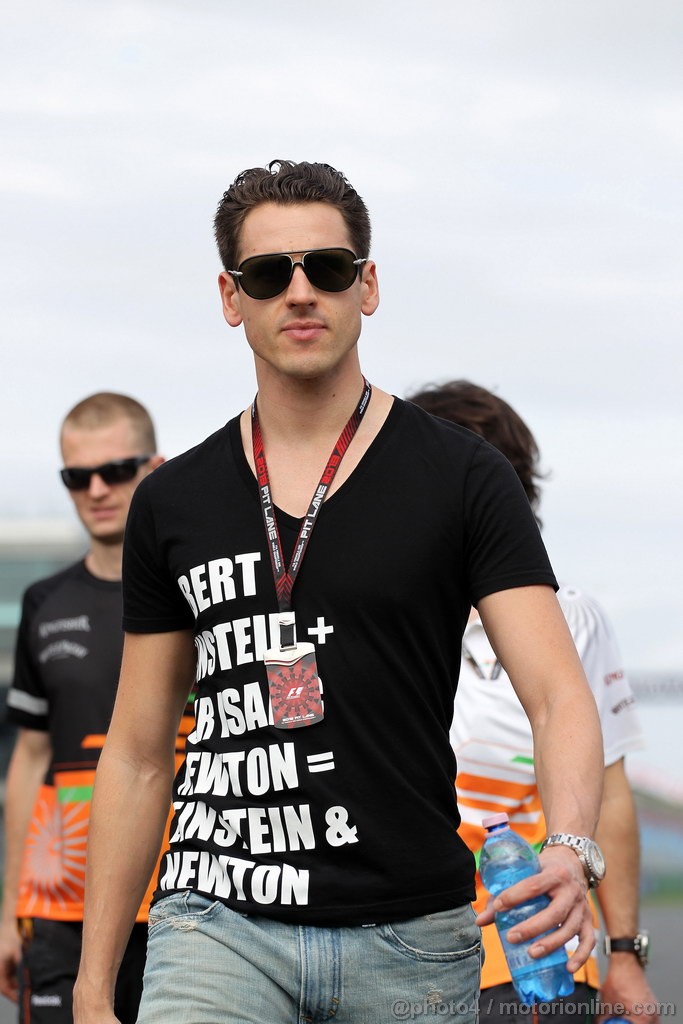 GP AUSTRALIA, 13.03.2013- Adrian Sutil (GER), Sahara Force India F1 Team VJM06 