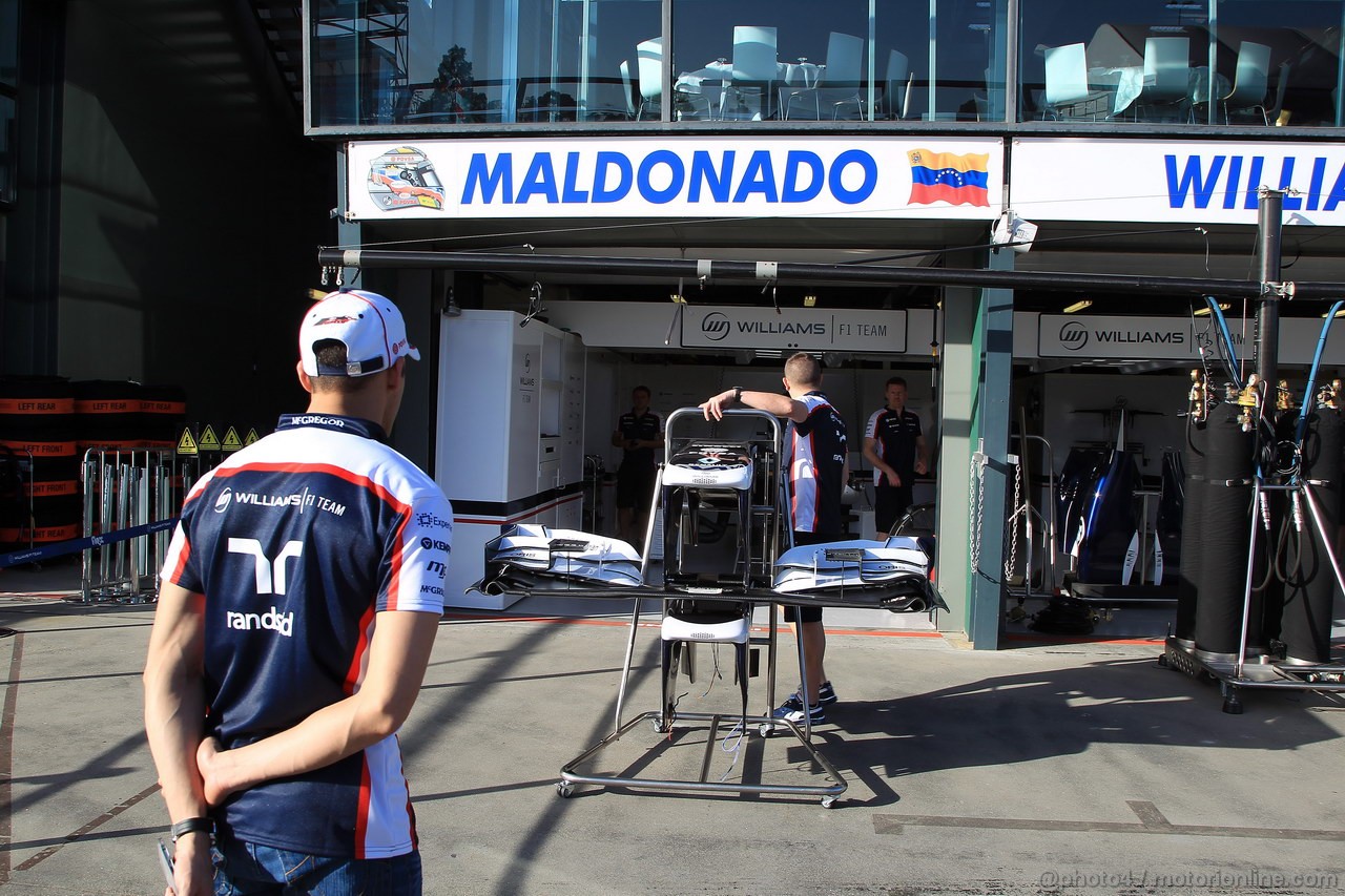 GP AUSTRALIA, 13.03.2013- Pastor Maldonado (VEN) Williams F1 Team FW35 