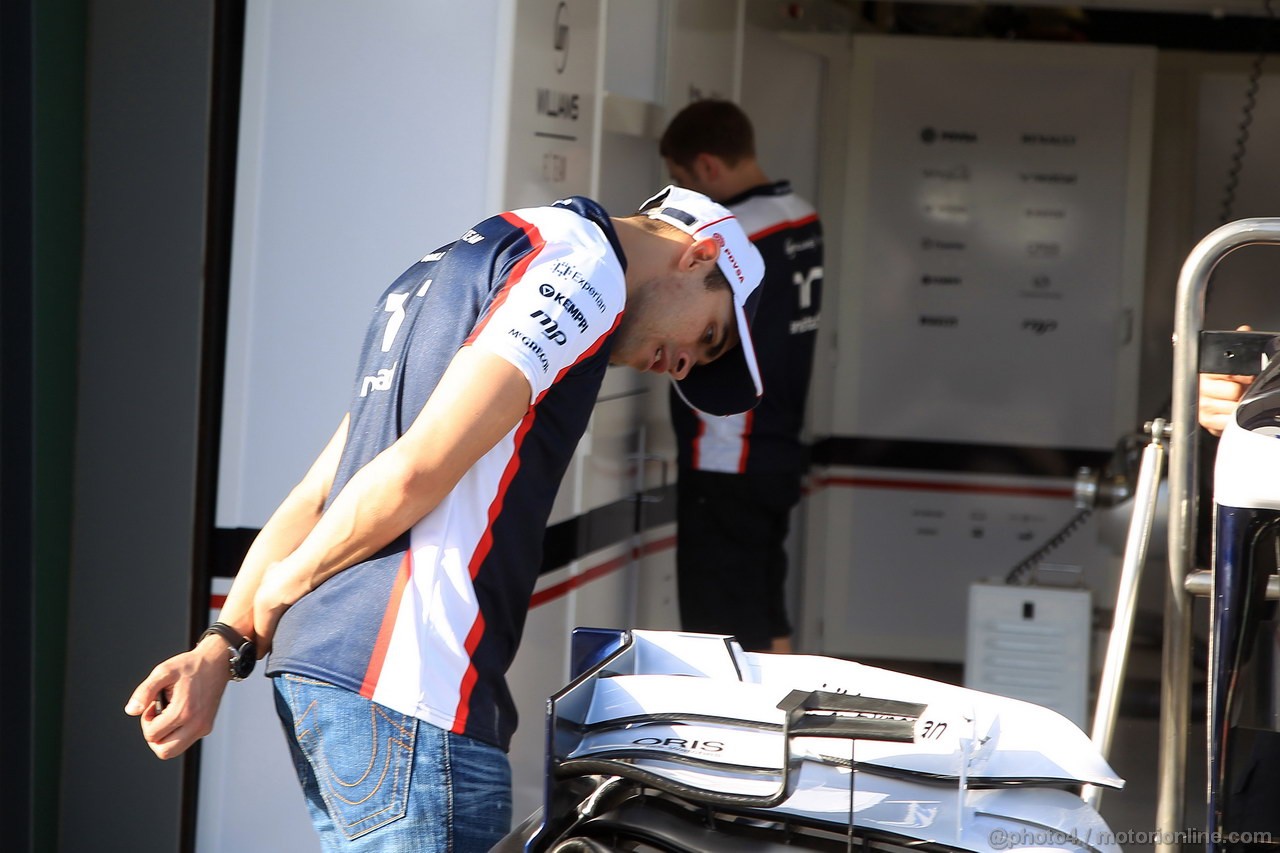 GP AUSTRALIA, 13.03.2013- Pastor Maldonado (VEN) Williams F1 Team FW35 