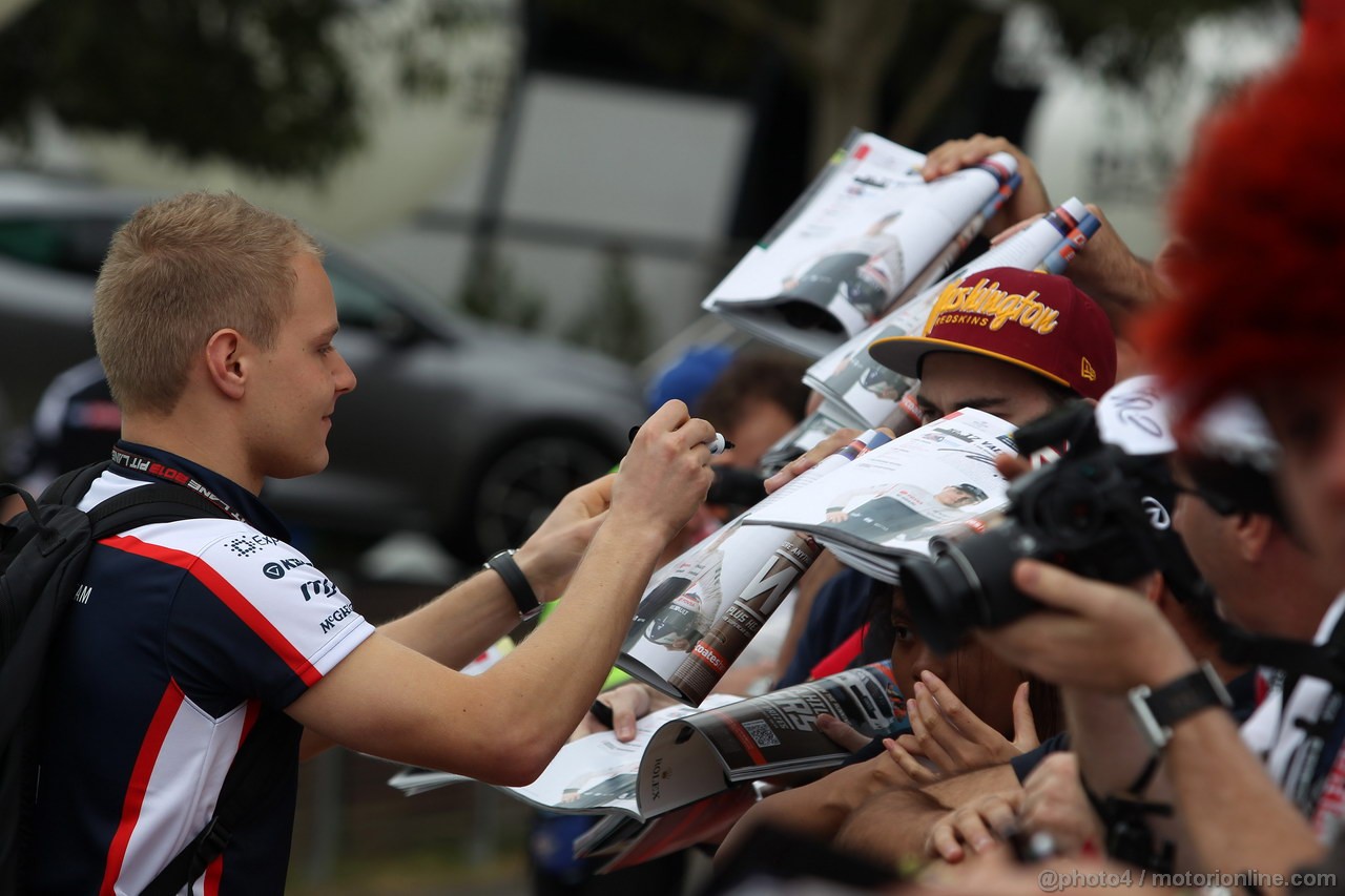 GP AUSTRALIA, 14.03.2013- Valtteri Bottas (FIN), Williams F1 Team FW35