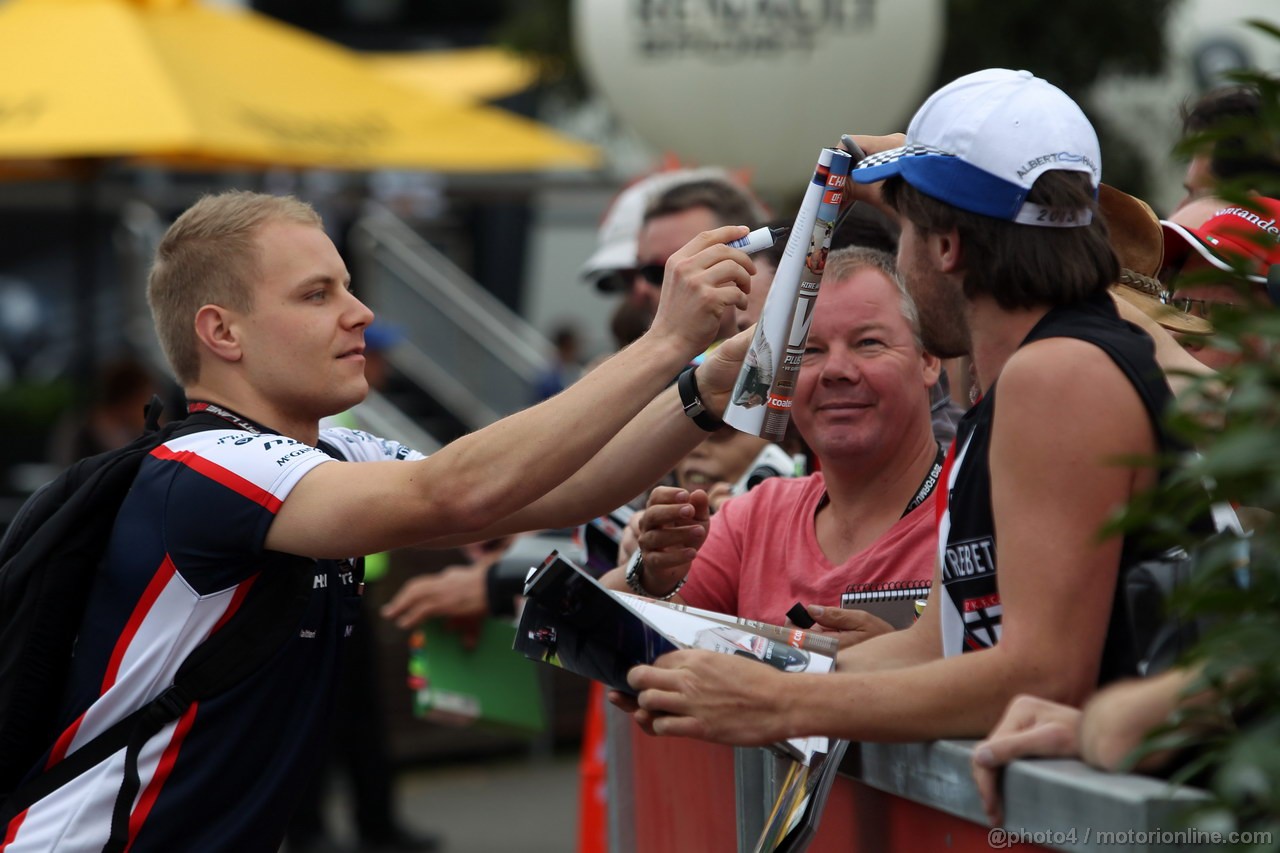 GP AUSTRALIA, 14.03.2013- Valtteri Bottas (FIN), Williams F1 Team FW35 