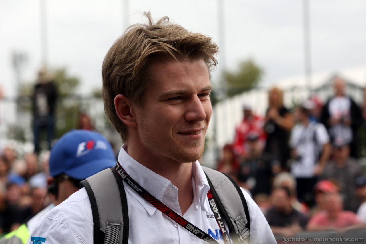 GP AUSTRALIA, 14.03.2013- Nico Hulkenberg (GER) Sauber F1 Team C32 