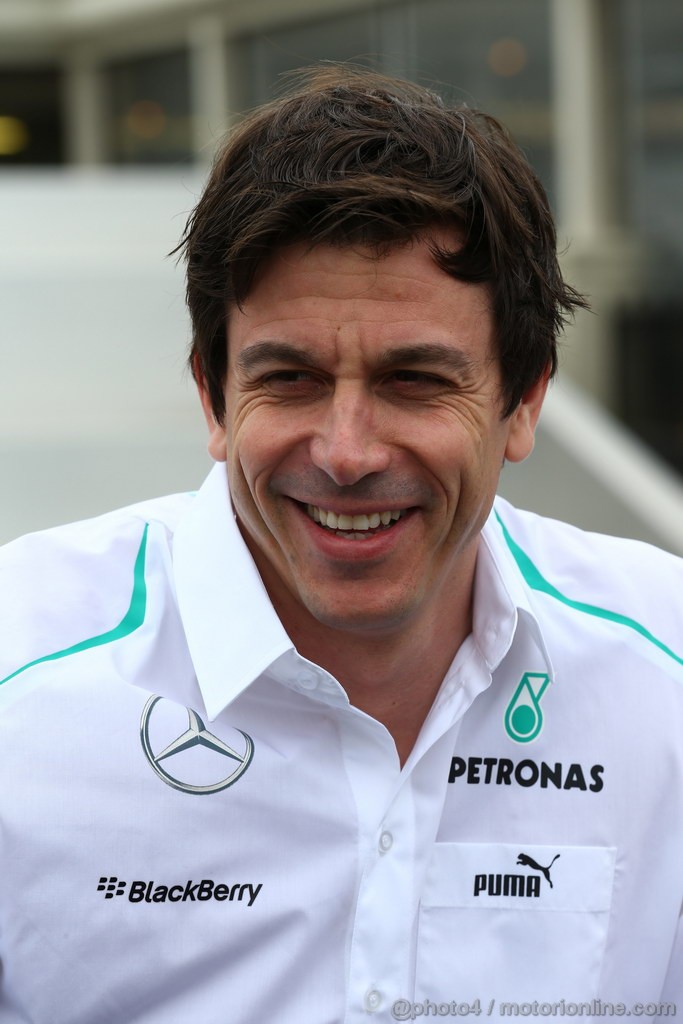 GP AUSTRALIA, 14.03.2013- Toto Wolff (GER) Mercedes AMG F1 Shareholder e Executive Director 