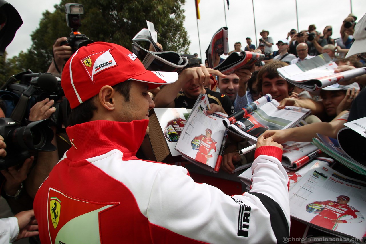 GP AUSTRALIA, 14.03.2013- Felipe Massa (BRA) Ferrari F138