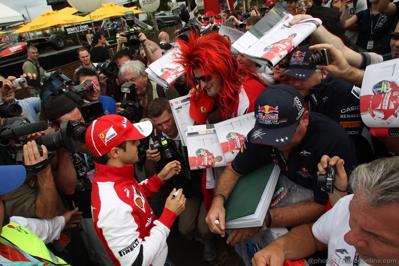 GP AUSTRALIA, 14.03.2013- Felipe Massa (BRA) Ferrari F138