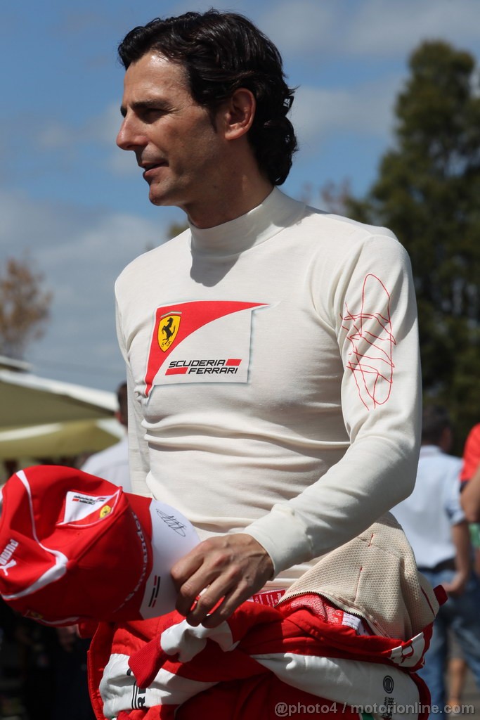 GP AUSTRALIA, 14.03.2013- Pedro de La Rosa (ESP), Test Driver Ferrari 