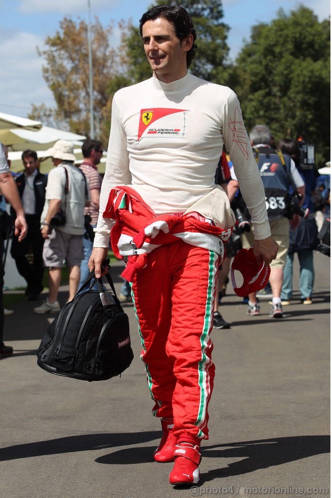 GP AUSTRALIA, 14.03.2013- Pedro de La Rosa (ESP), Test Driver Ferrari