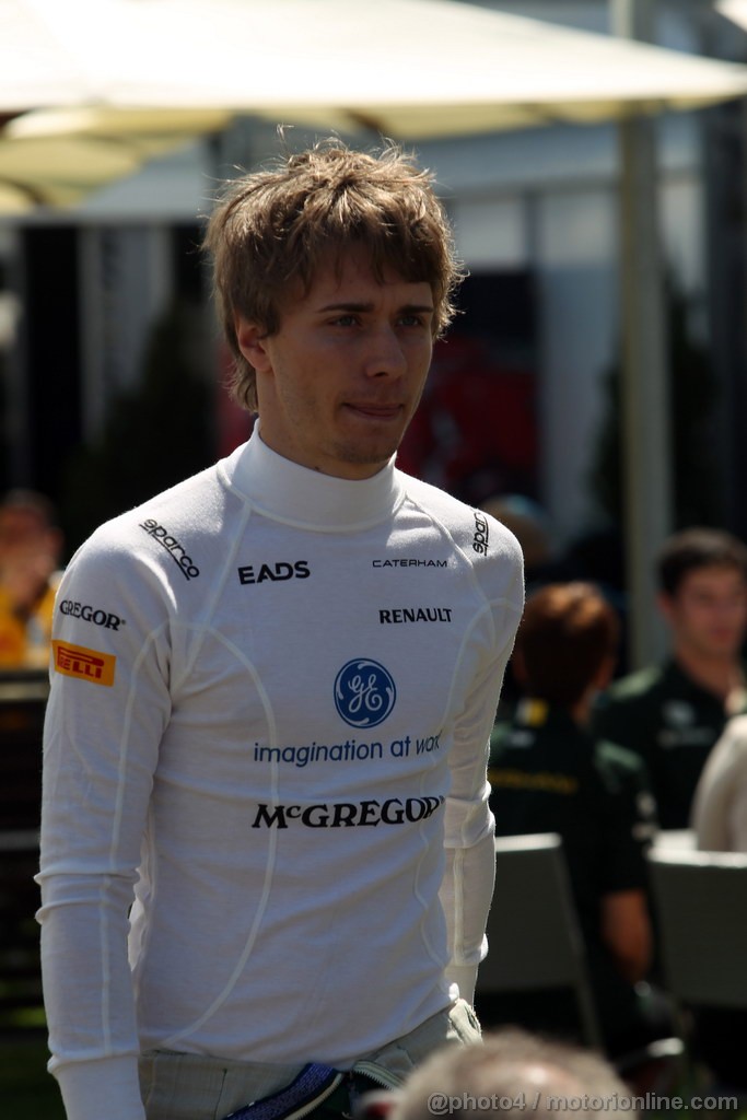 GP AUSTRALIA, 14.03.2013- Charles Pic (FRA) Caterham F1 Team CT03 