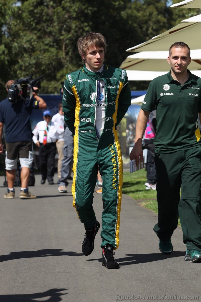 GP AUSTRALIA, 14.03.2013- Charles Pic (FRA) Caterham F1 Team CT03