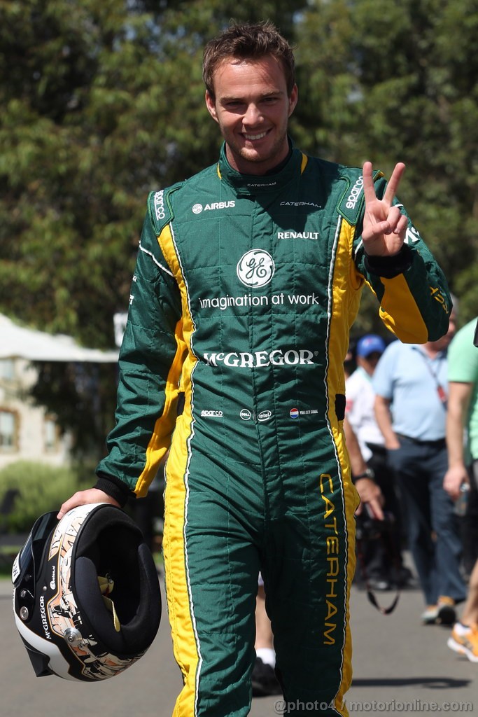 GP AUSTRALIA, 14.03.2013- Giedo Van der Garde (NED), Caterham F1 Team CT03 