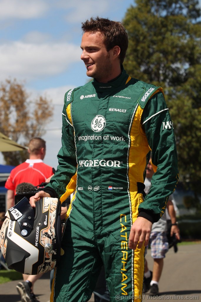 GP AUSTRALIA, 14.03.2013- Giedo Van der Garde (NED), Caterham F1 Team CT03 