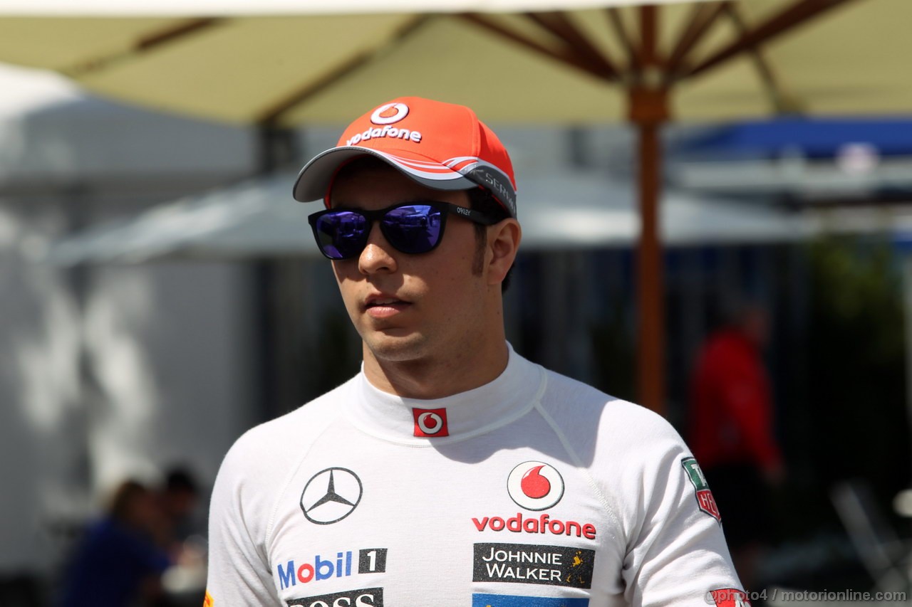 GP AUSTRALIA, 14.03.2013- Sergio Perez (MEX) McLaren MP4-28 