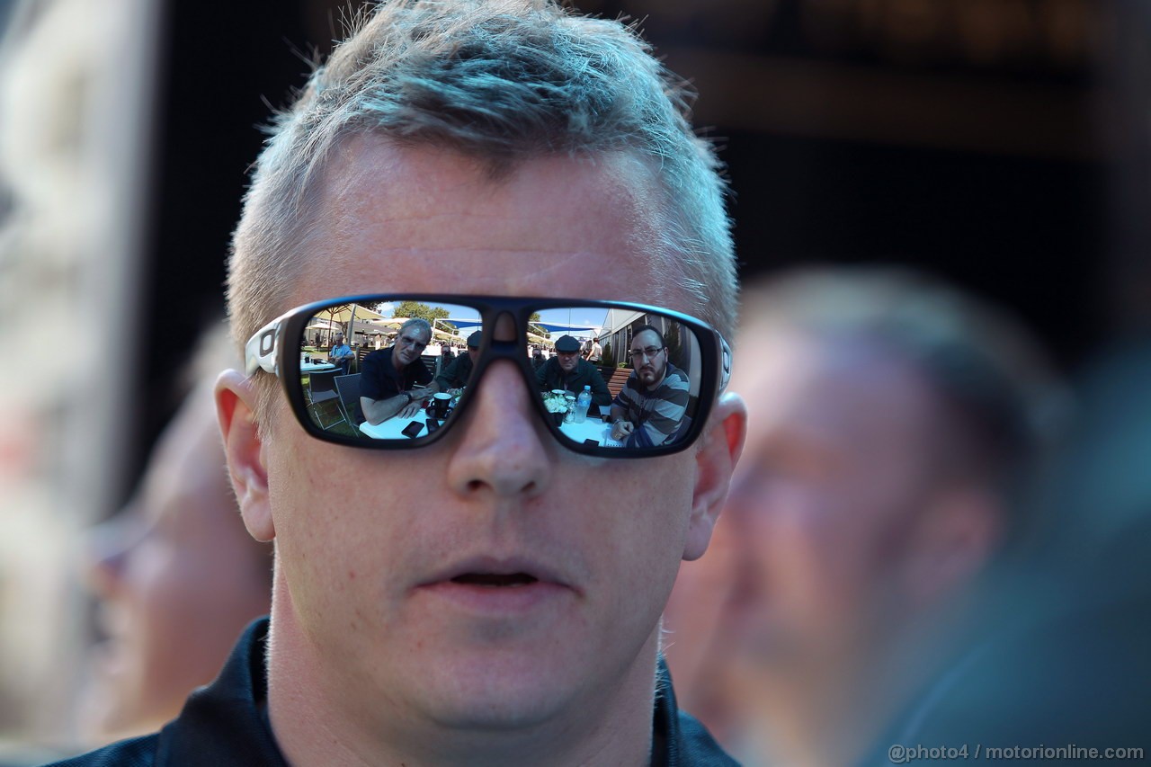 GP AUSTRALIA, 14.03.2013- Kimi Raikkonen (FIN) Lotus F1 Team E21 